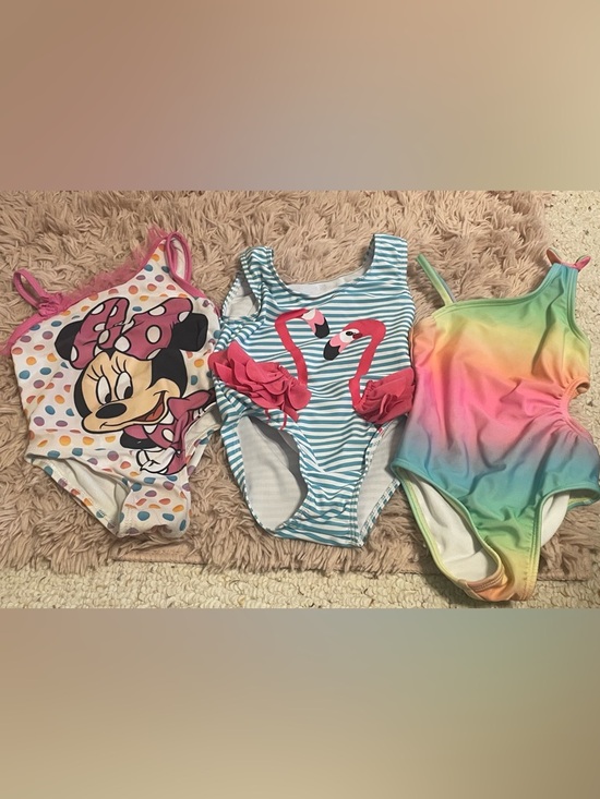Other - 3-Piece Toddler Girl Swimsuit Bundle – Size 2T